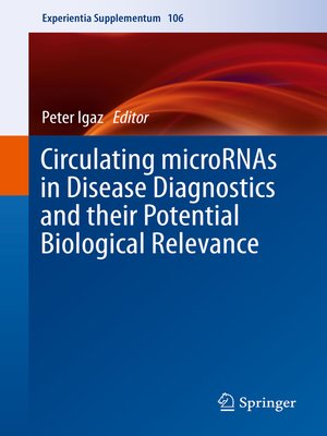 cover image of Circulating microRNAs in Disease Diagnostics and their Potential Biological Relevance